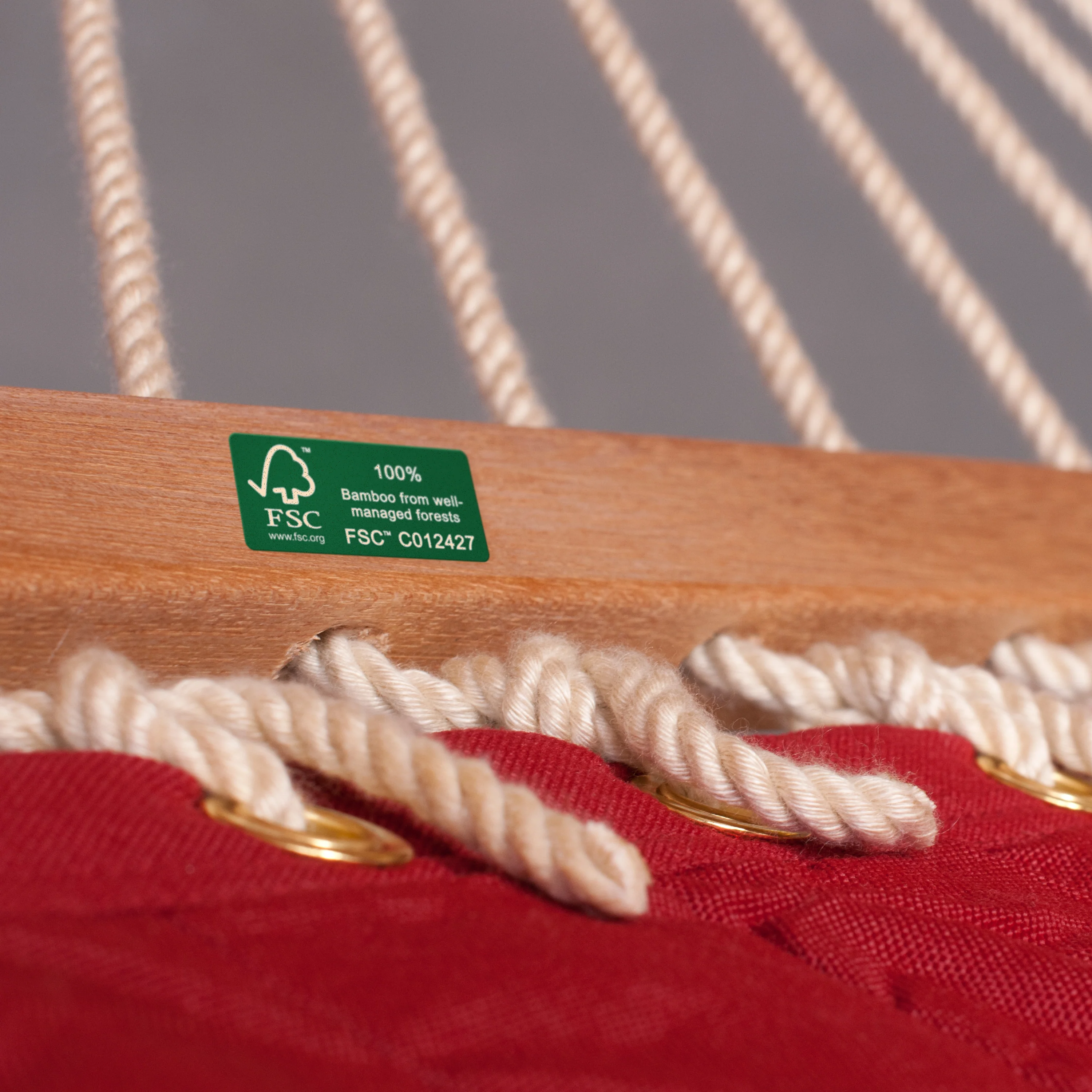 Alabama Red Pepper - Gefütterte Kingsize-Stabhängematte - Image 3