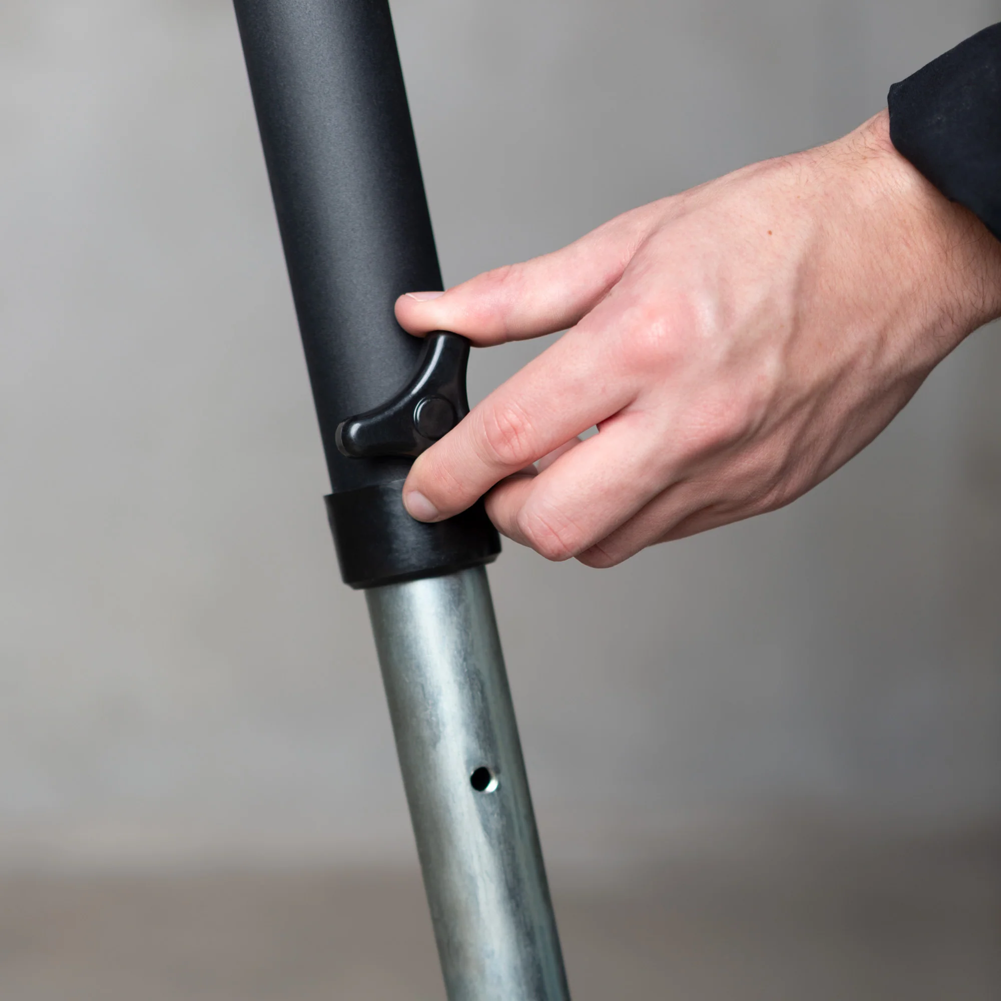 Amura Anthracite - Verzinktes Stahl-Gestell für Hängesessel Basic bis Kingsize - Image 3