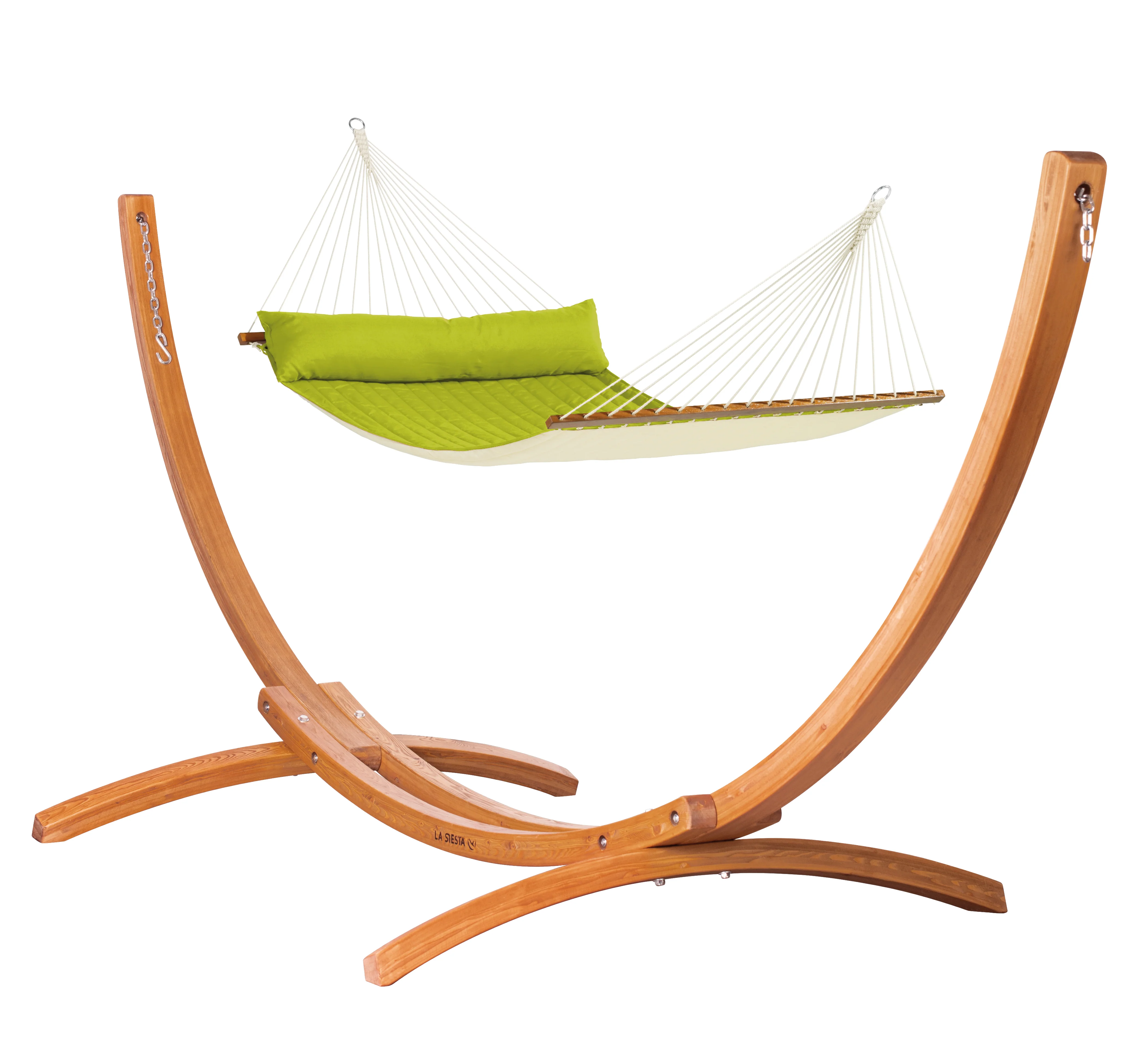 Maera Outdoor R Padded - Gefütterte Stabhängematte Outdoor mit Gestell aus FSC®-zertifiziertem Eukalyptus - Image 6