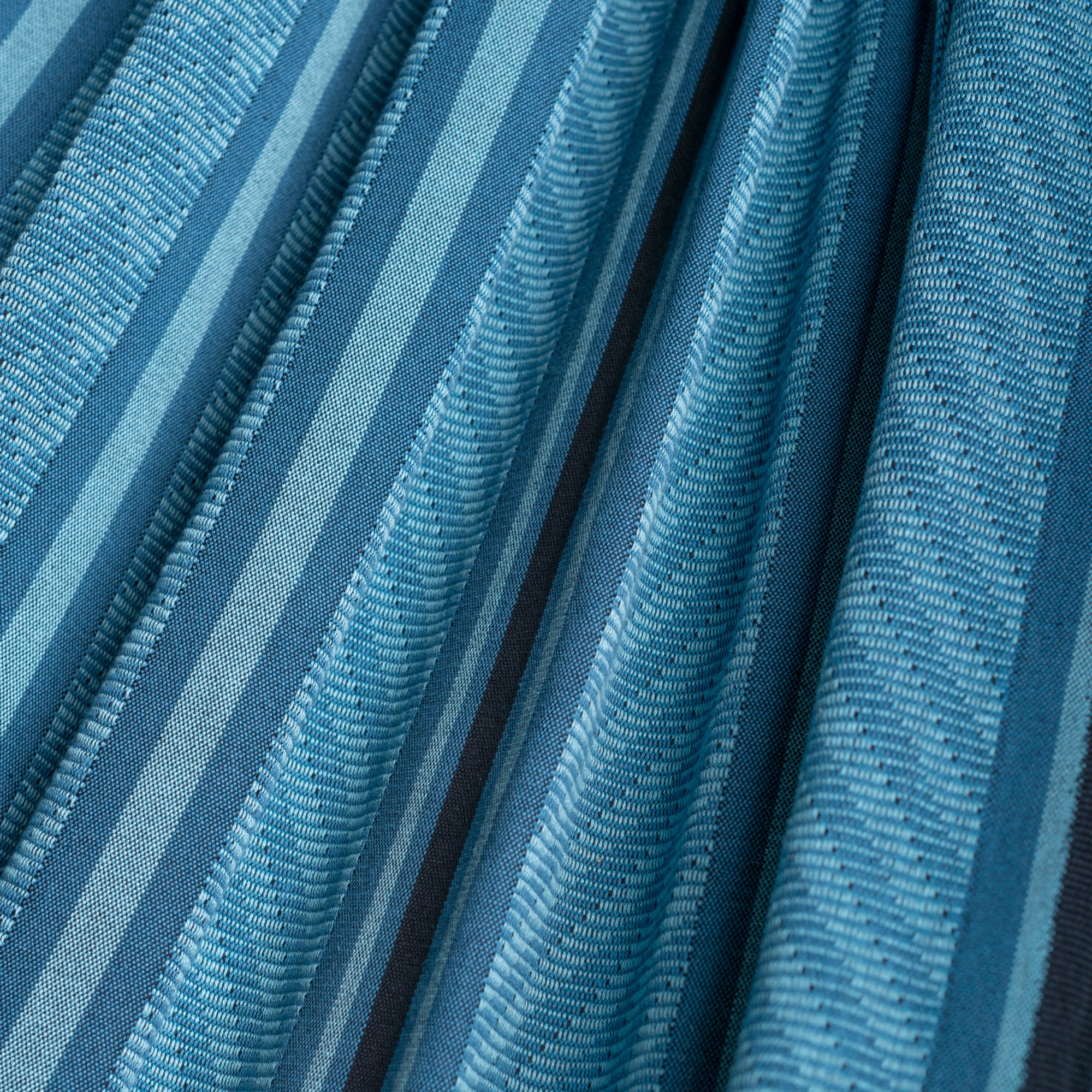 Cumbia Organic Blue Zebra - Hängesessel Comfort aus Bio-Baumwolle - Image 3
